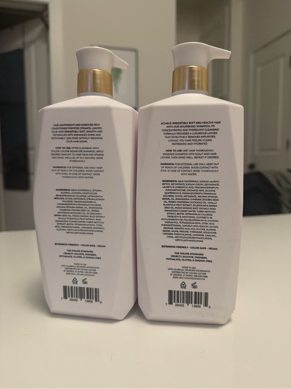 NEW Goldie Locks Signature Shampoo & Conditioner liter size - Picture 3 of 3